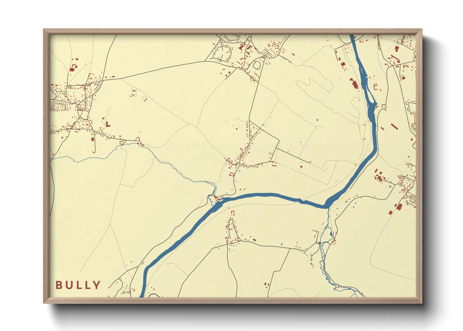 Une affiche de carte sur Bully