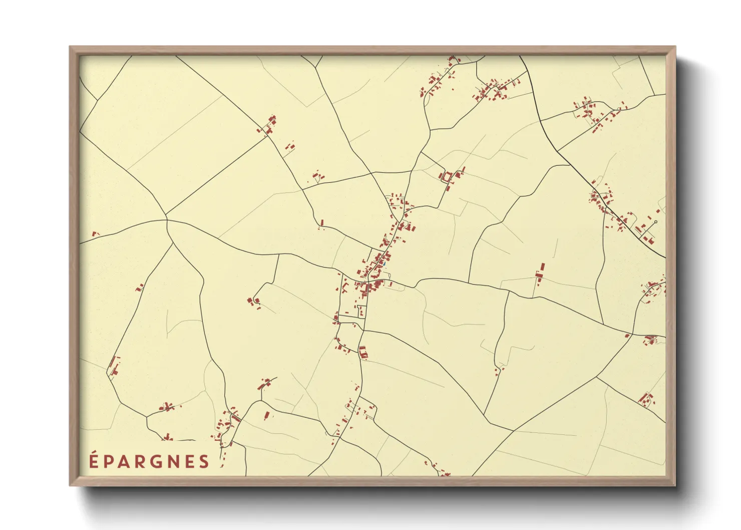 Une affiche de carte sur Épargnes