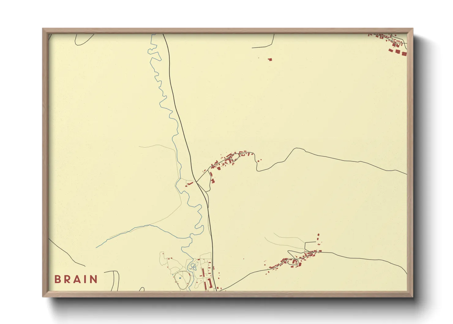 Une affiche de carte sur Brain