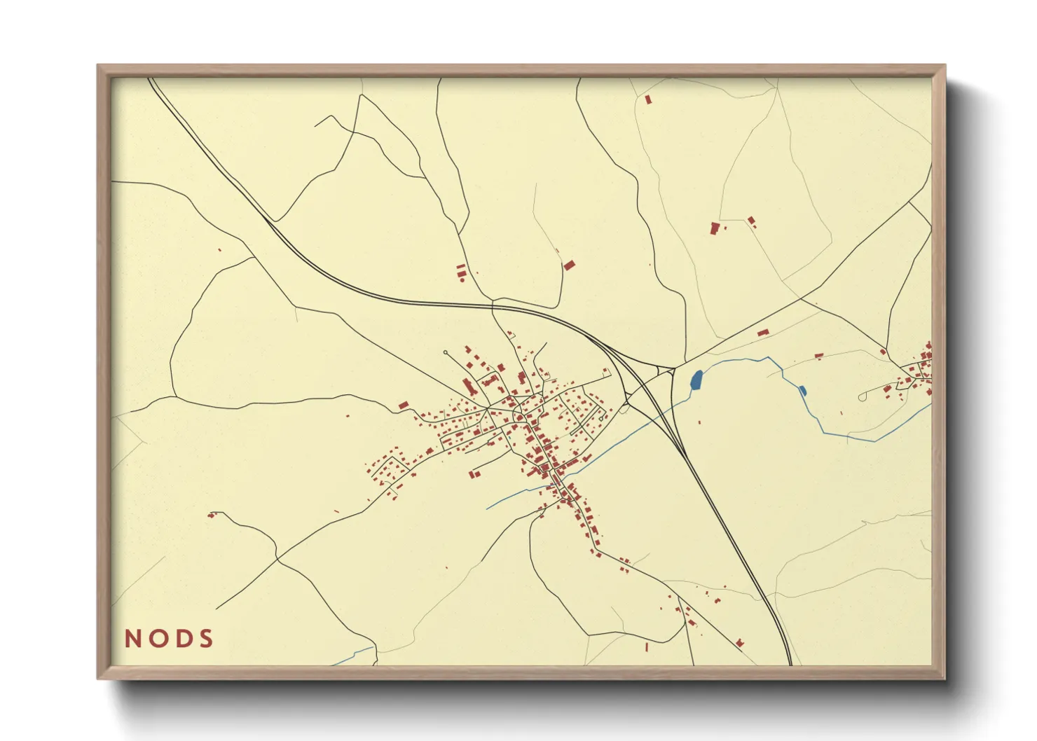 Une affiche de carte sur Nods