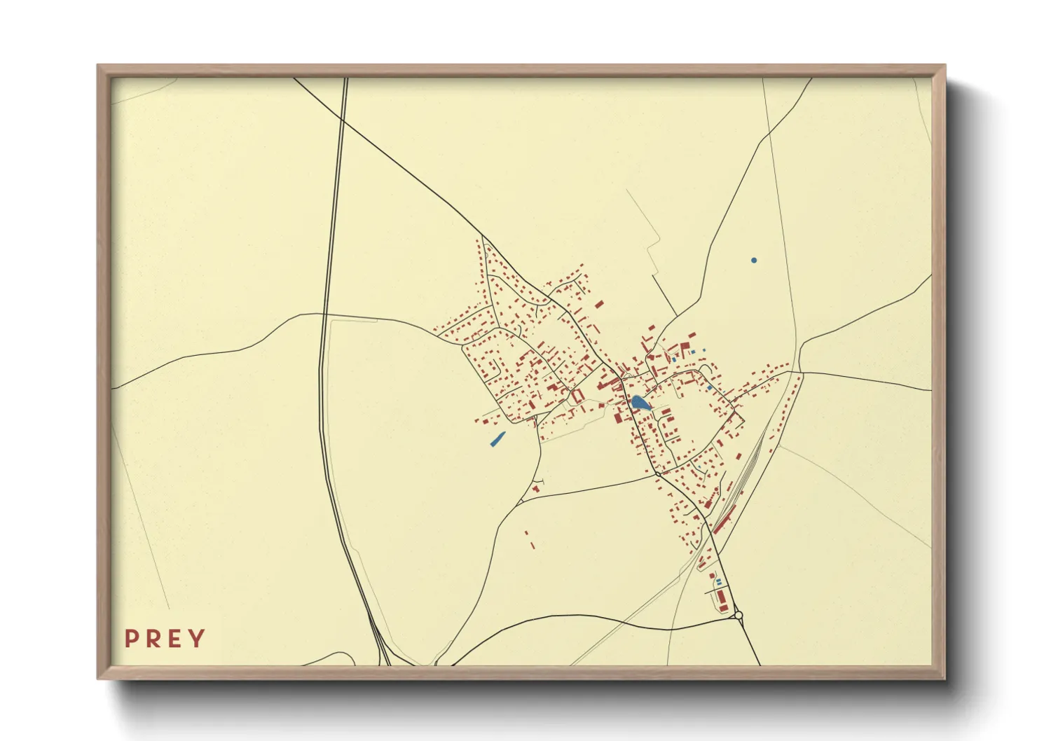 Une affiche de carte sur Prey