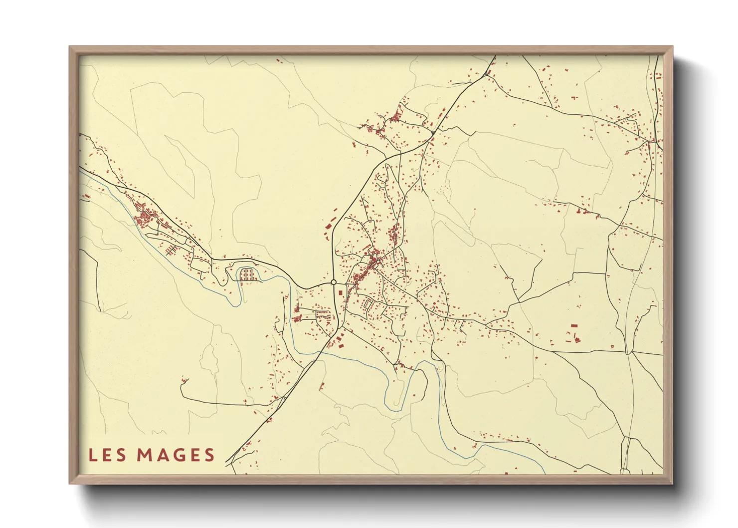 Une affiche de carte sur Les Mages