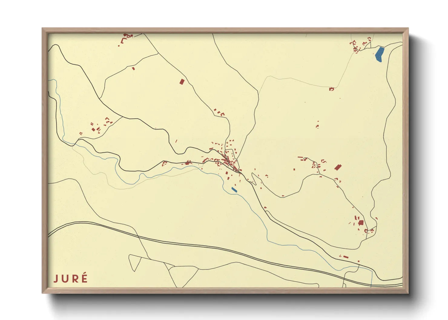 Une affiche de carte sur Juré