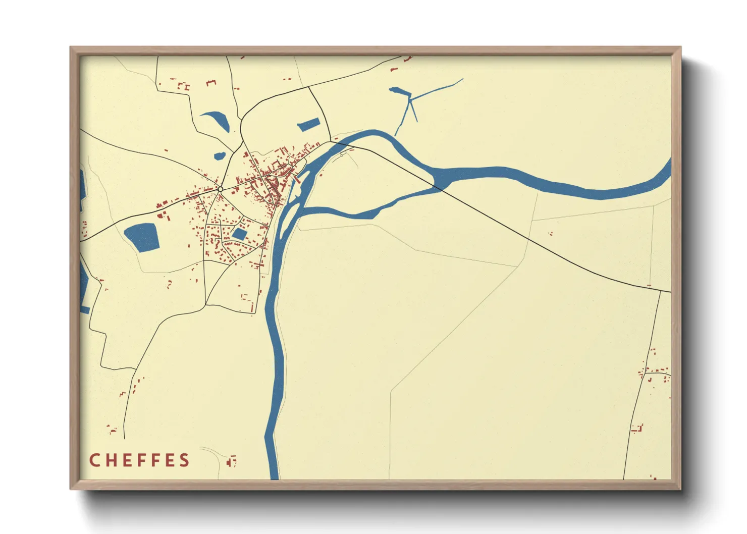 Une affiche de carte sur Cheffes