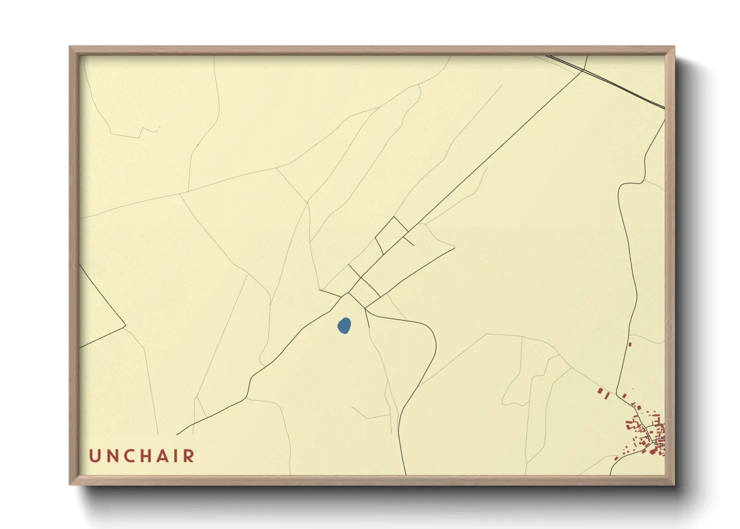 Une affiche de carte sur Unchair