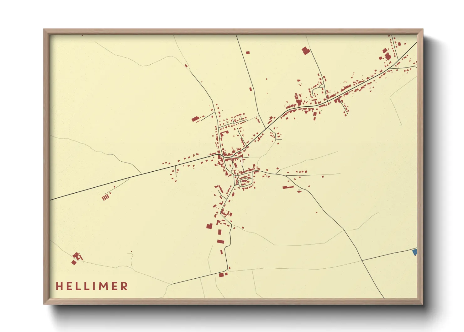 Une affiche de carte sur Hellimer