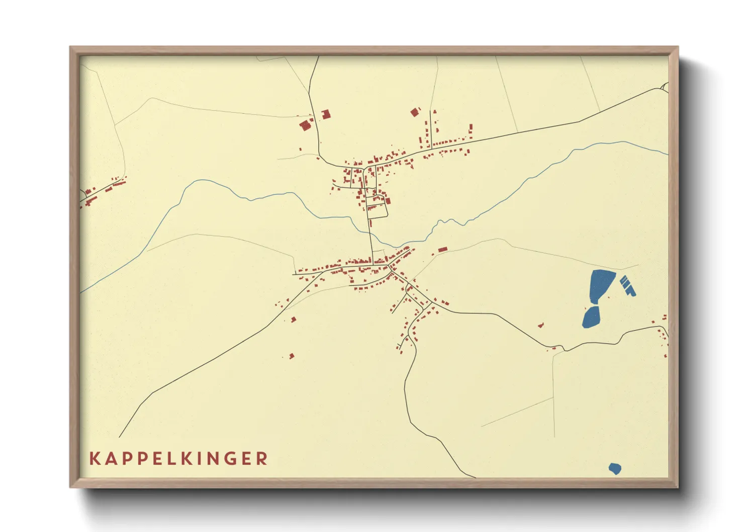 Une affiche de carte sur Kappelkinger