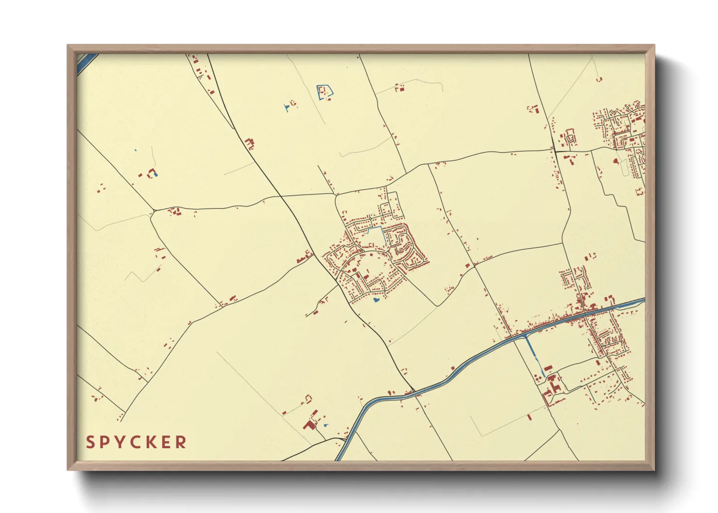 Une affiche de carte sur Spycker