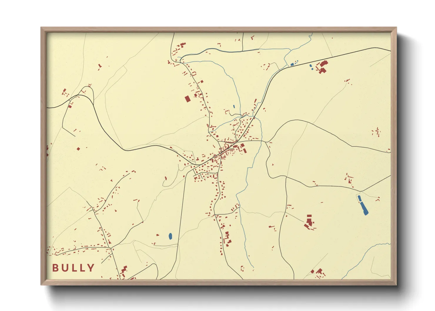 Une affiche de carte sur Bully