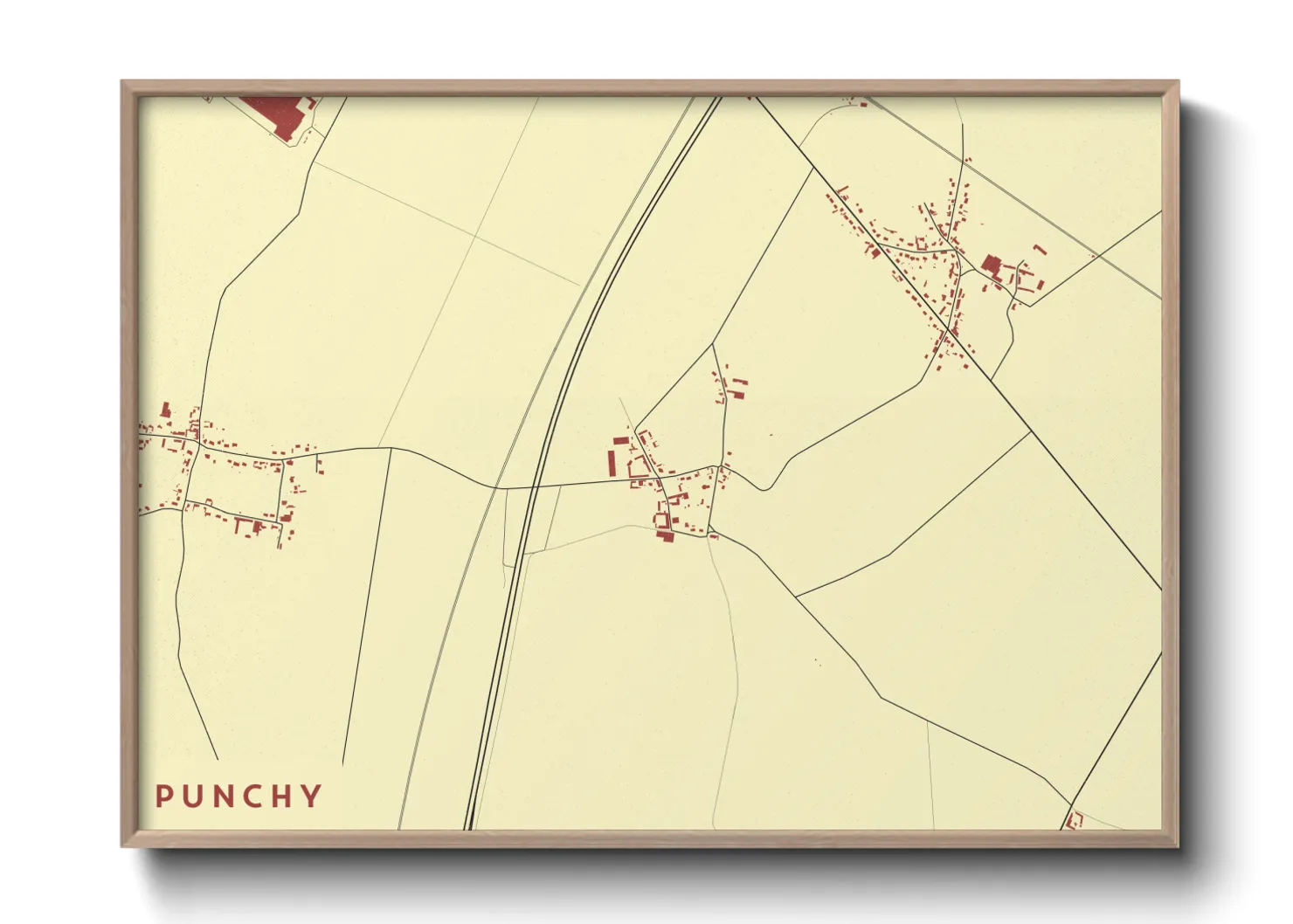 Une affiche de carte sur Punchy