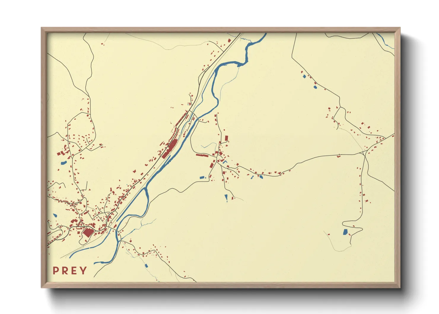 Une affiche de carte sur Prey