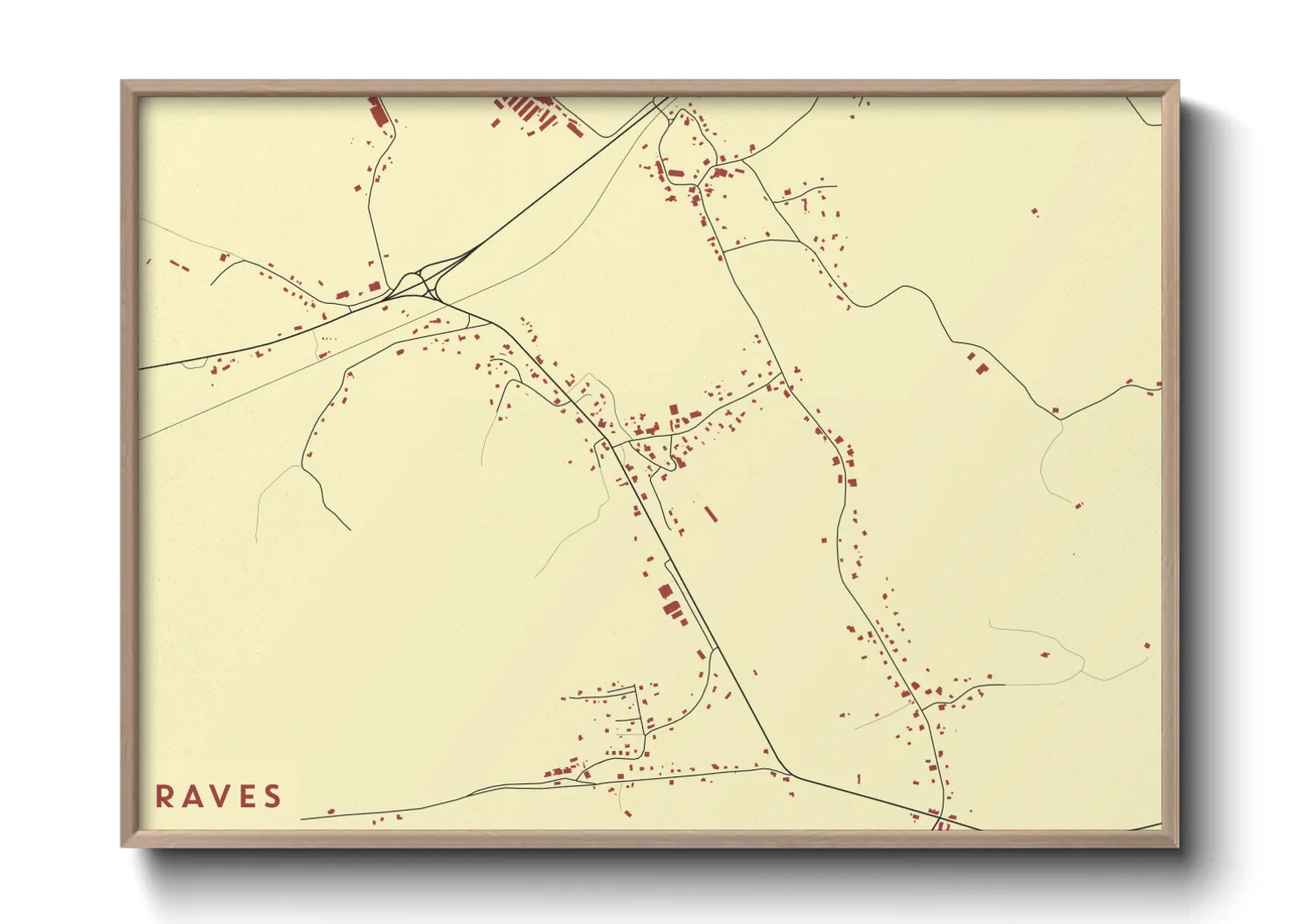 Une affiche de carte sur Raves