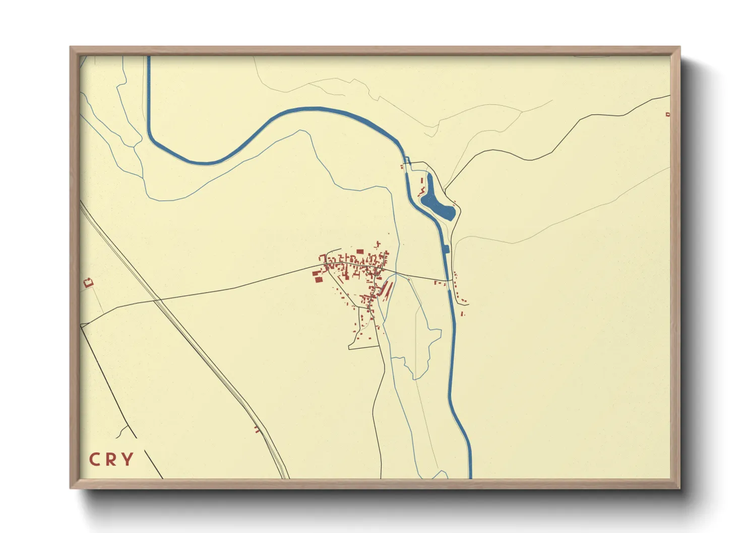 Une affiche de carte sur Cry