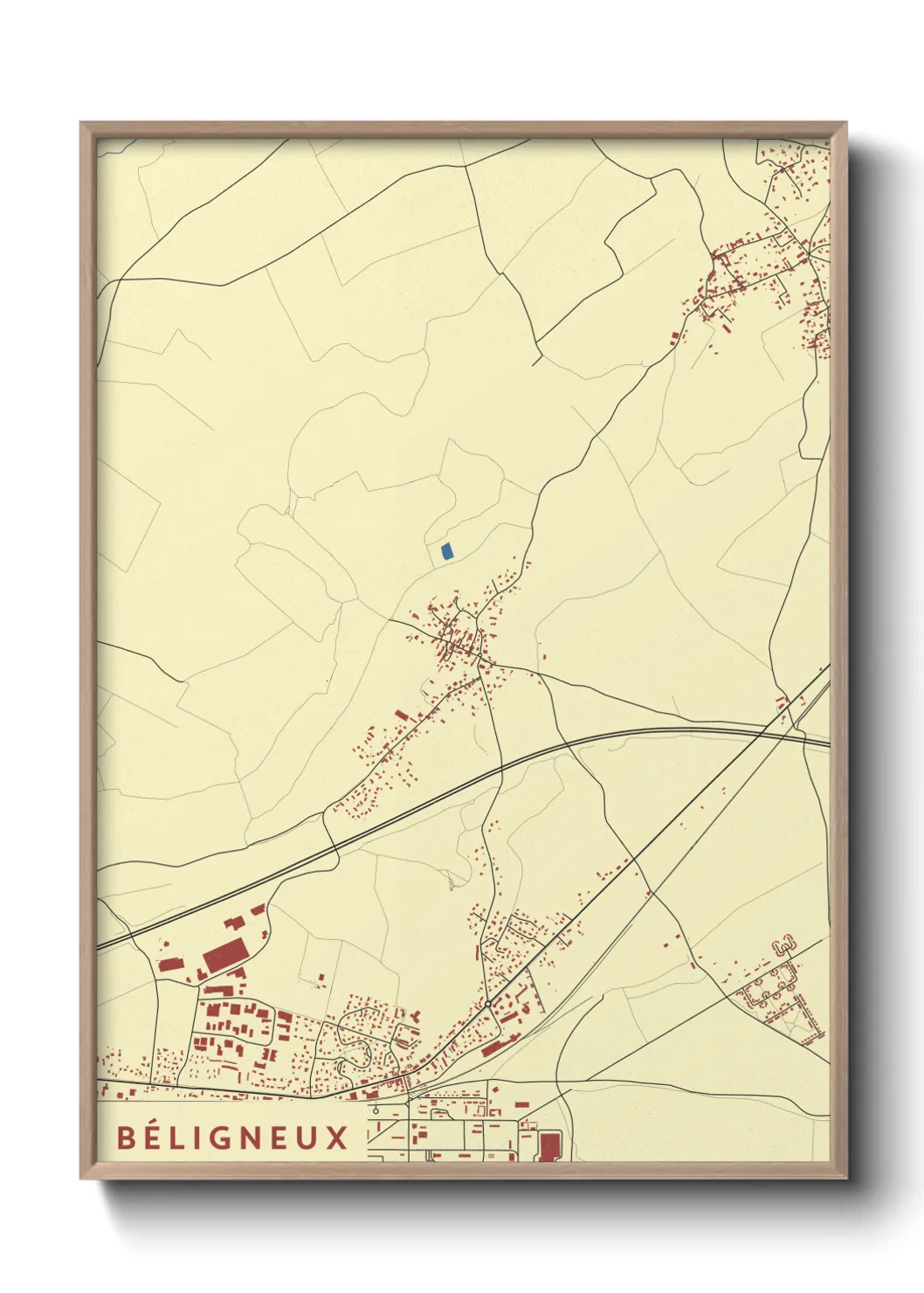 Un poster carteBéligneux