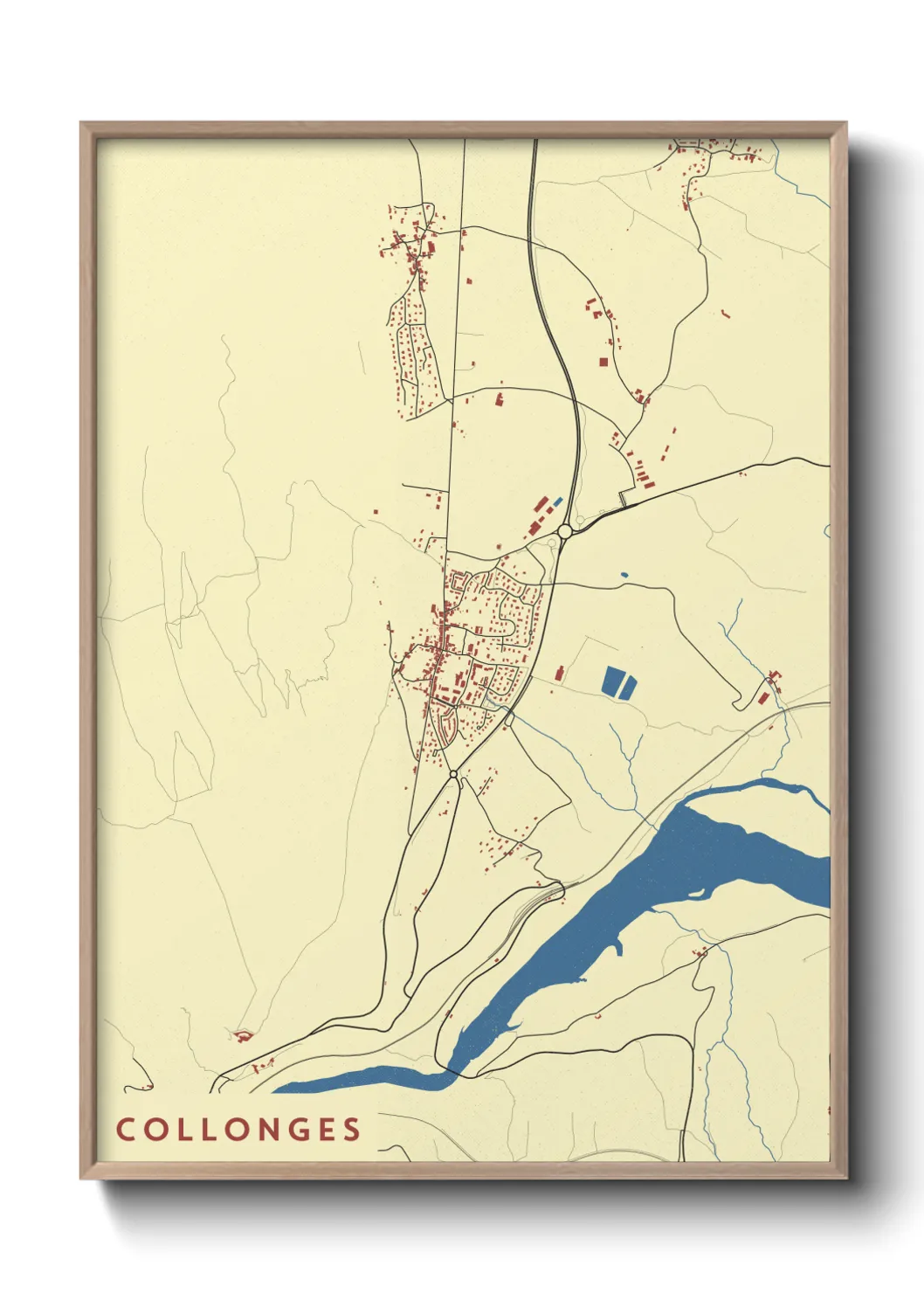 Un poster carteCollonges