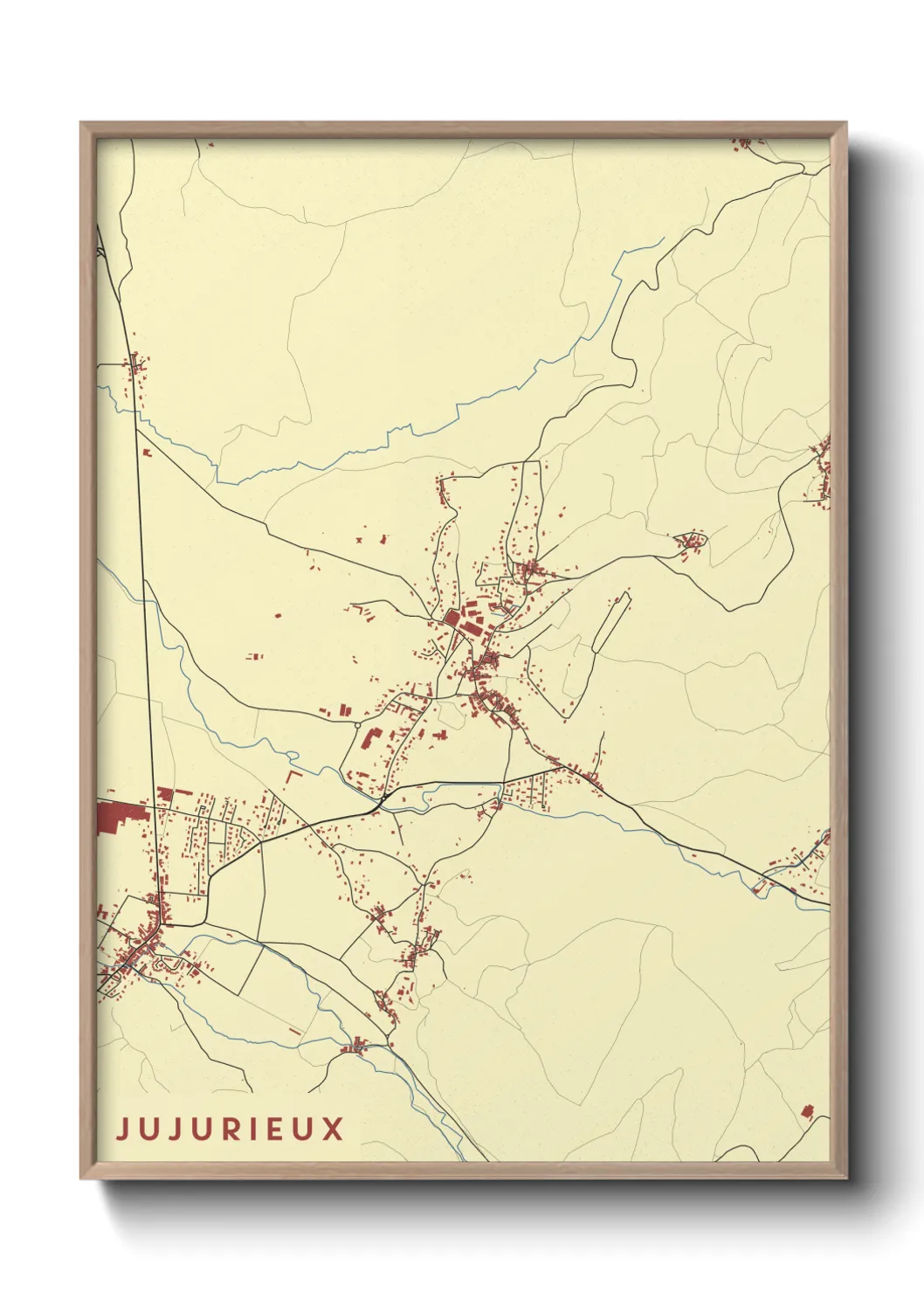 Un poster carteJujurieux