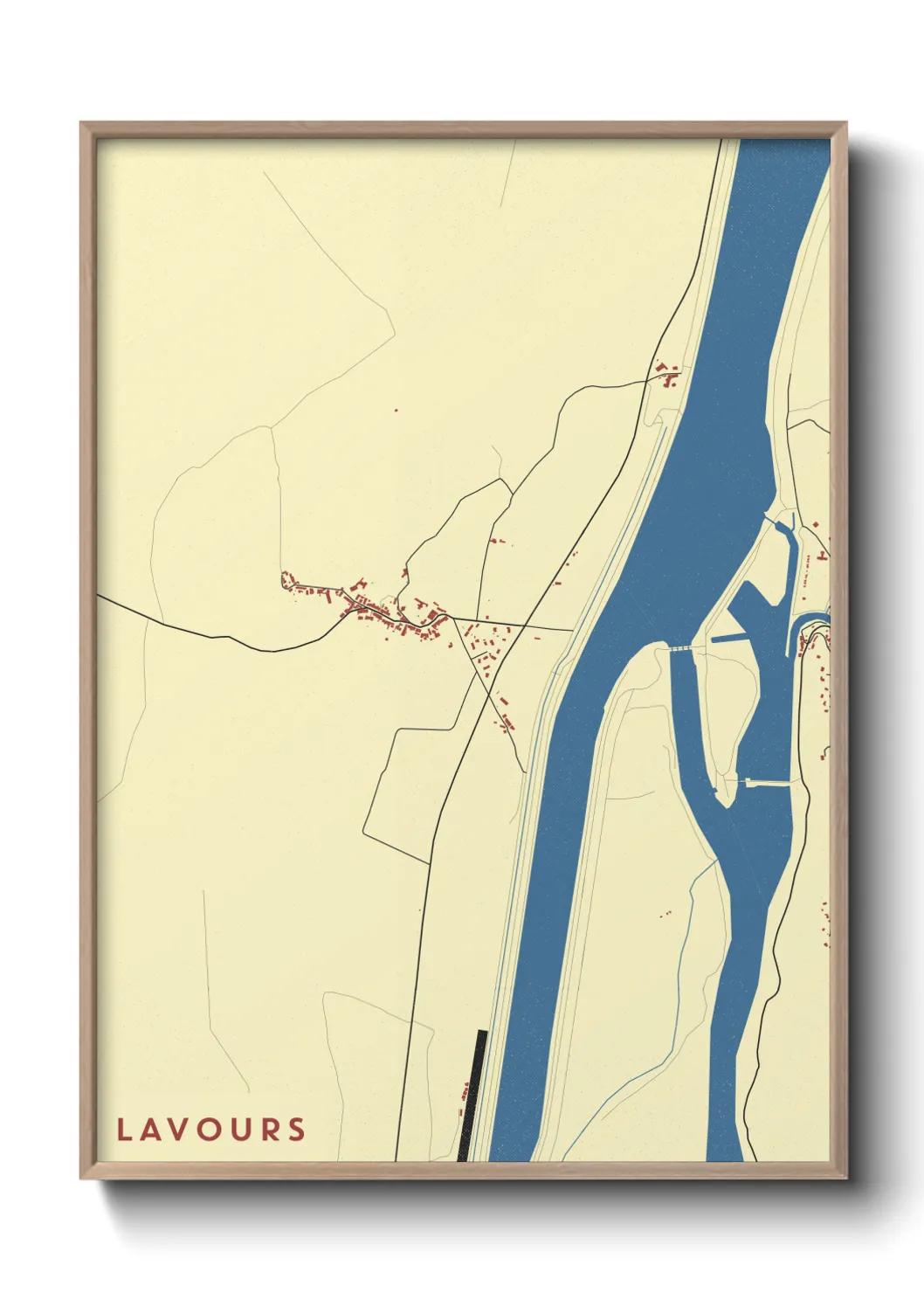 Un poster carteLavours