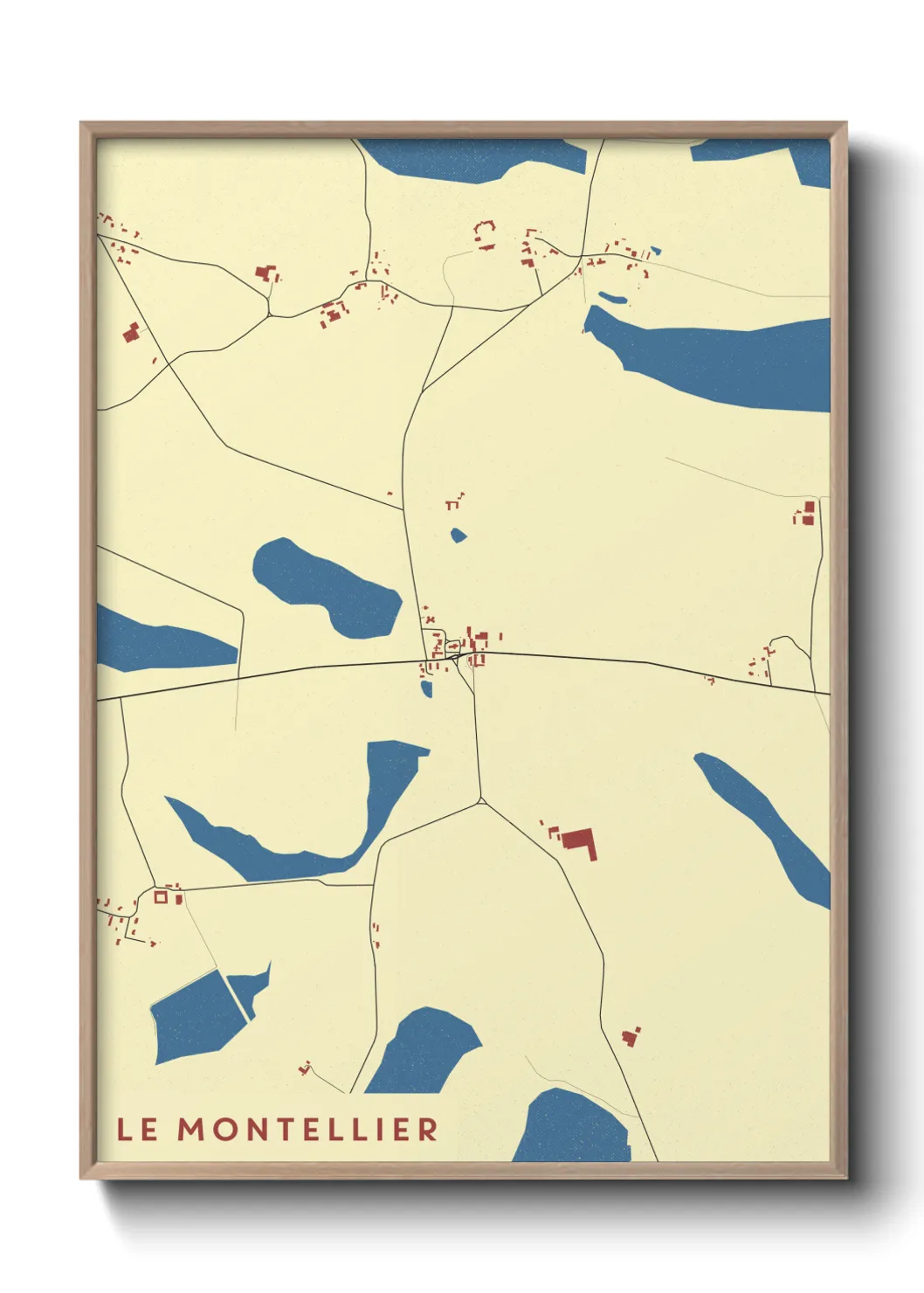 Un poster carteLe Montellier