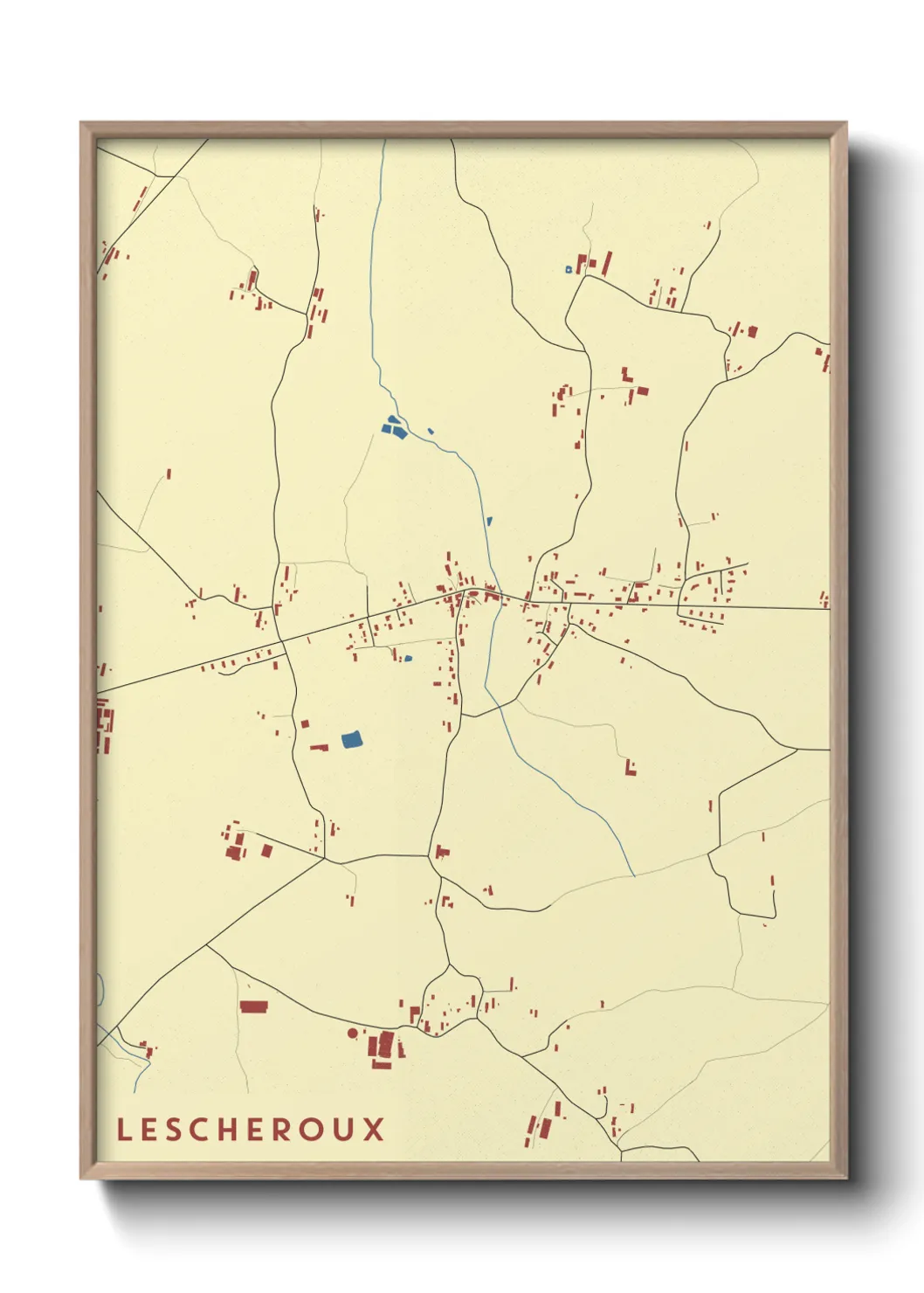 Un poster carteLescheroux