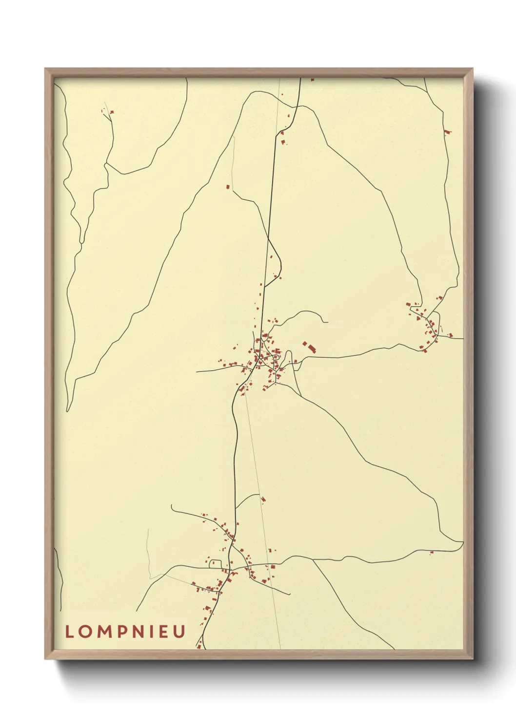 Un poster carteLompnieu