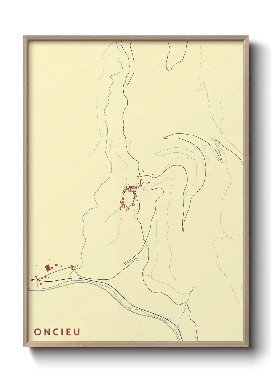 Un poster carteOncieu