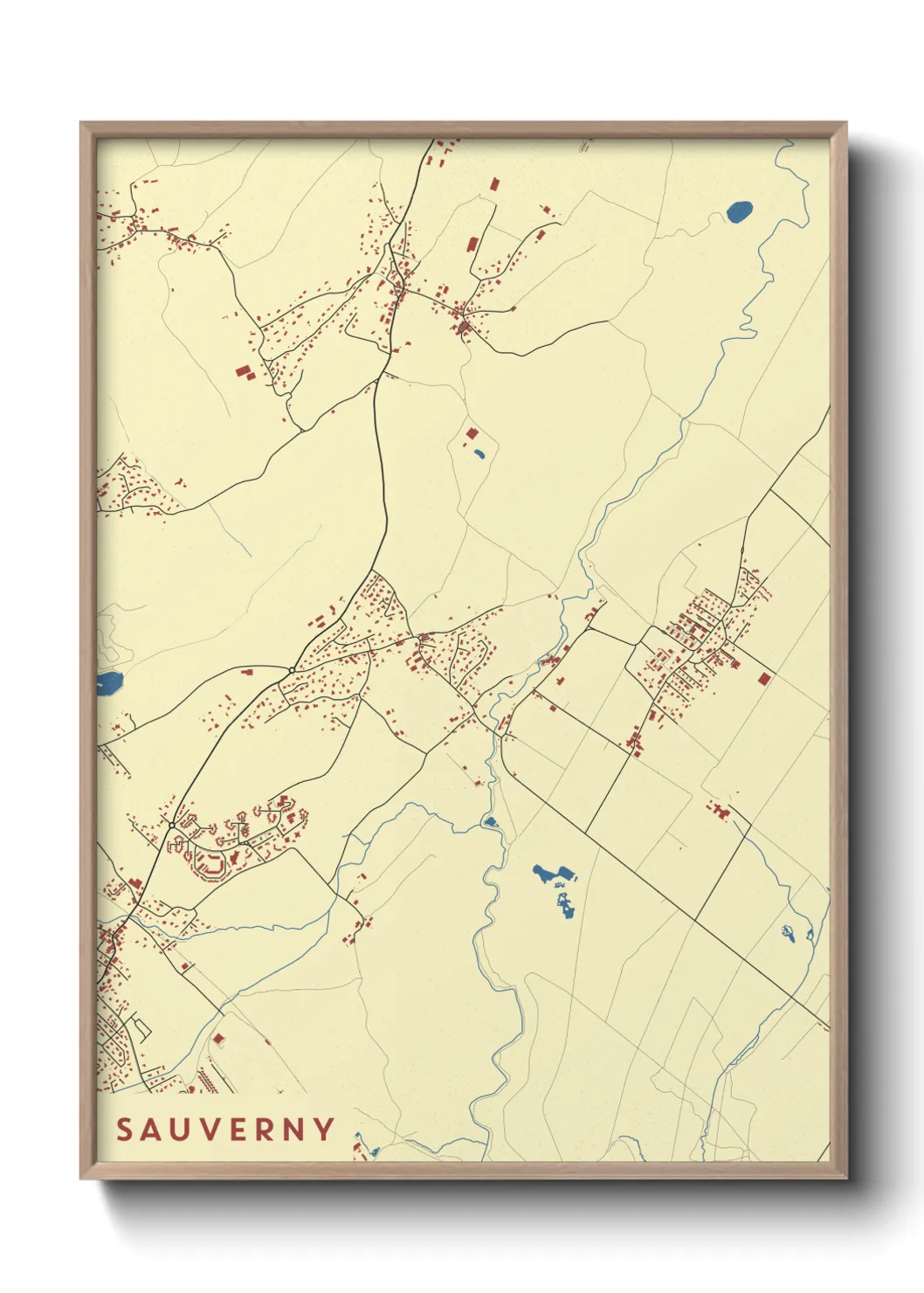 Un poster carteSauverny