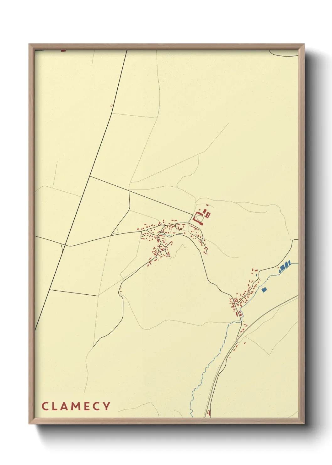 Un poster carteClamecy