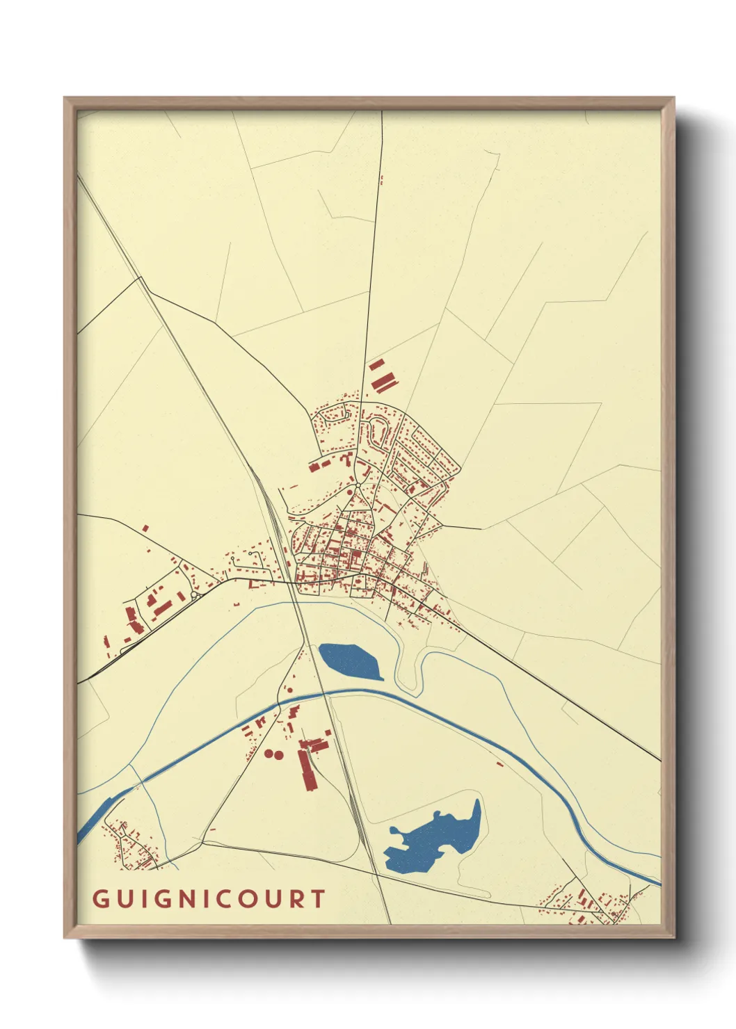 Un poster carteGuignicourt