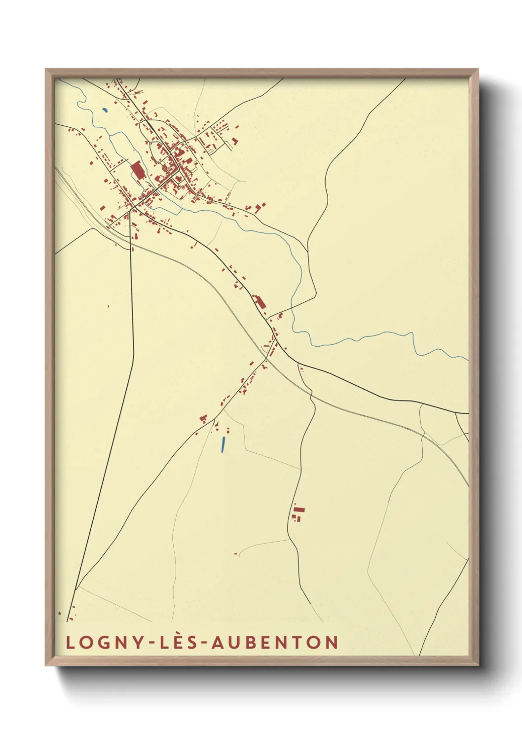 Un poster carteLogny-lès-Aubenton