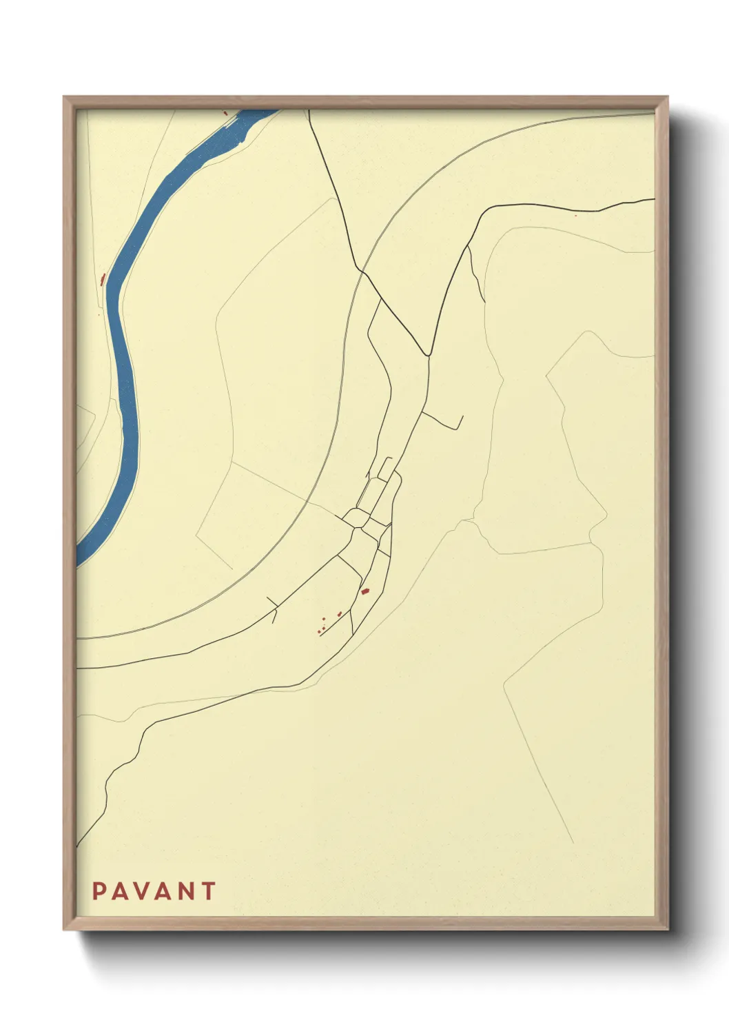 Un poster cartePavant