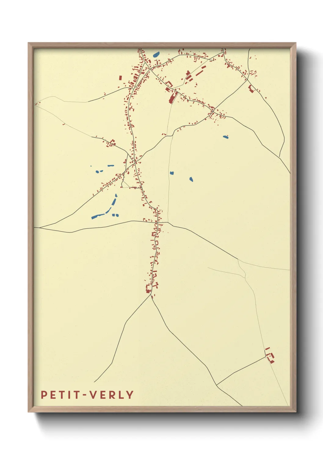 Un poster cartePetit-Verly