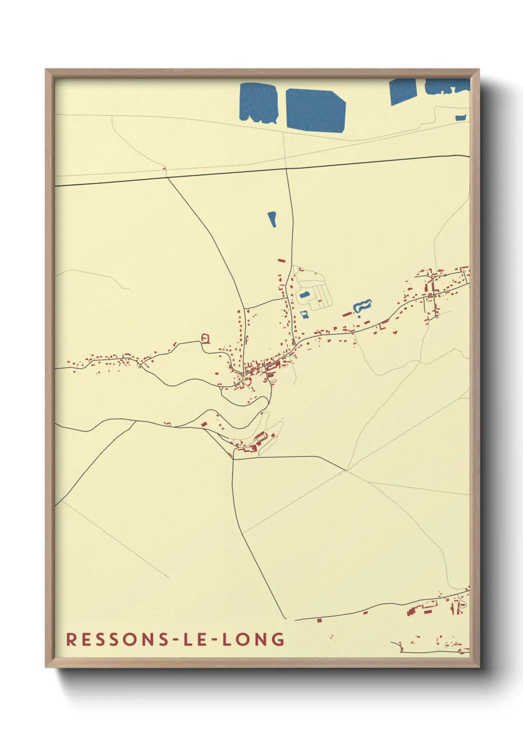 Un poster carteRessons-le-Long