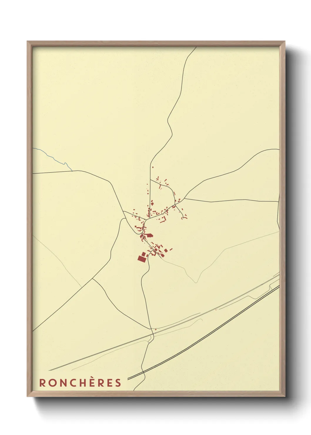 Un poster carteRonchères