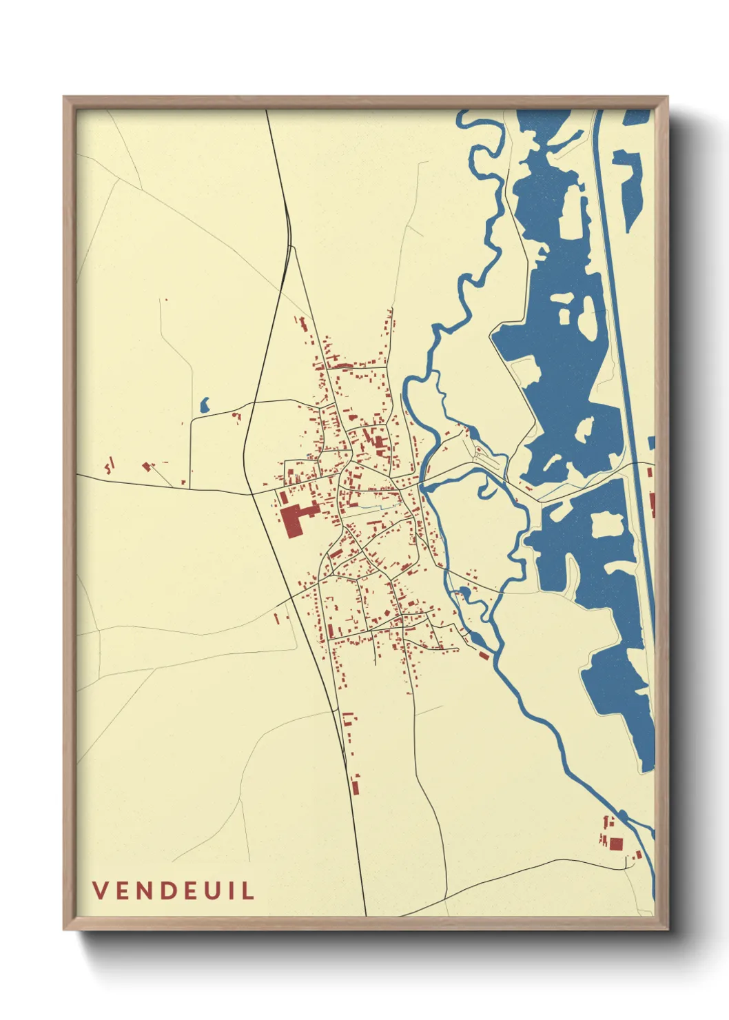 Un poster carteVendeuil