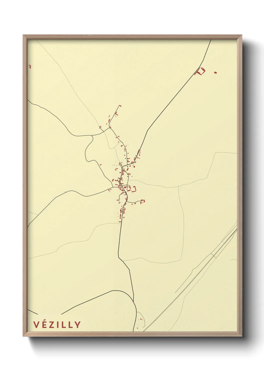 Un poster carteVézilly