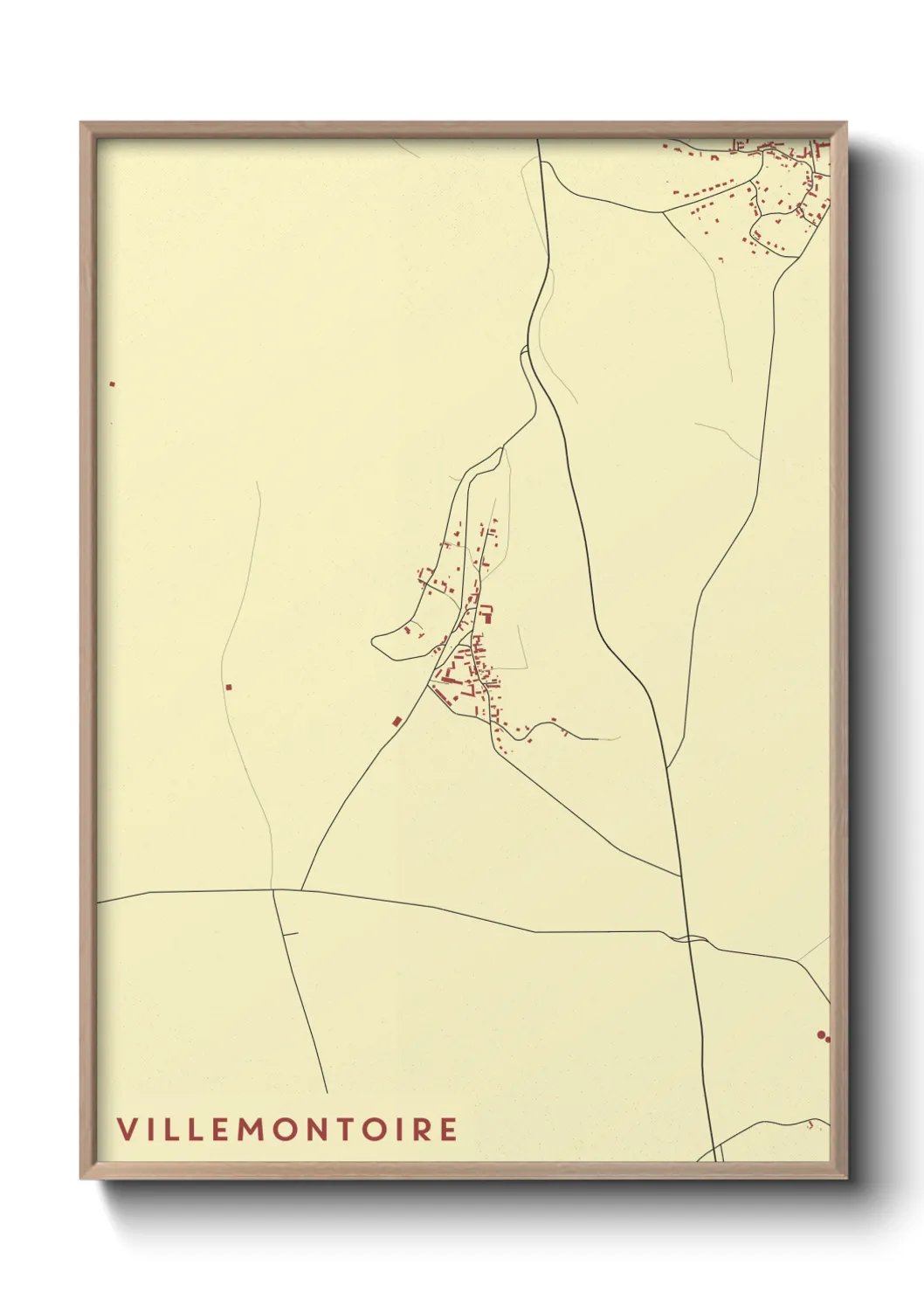 Un poster carteVillemontoire