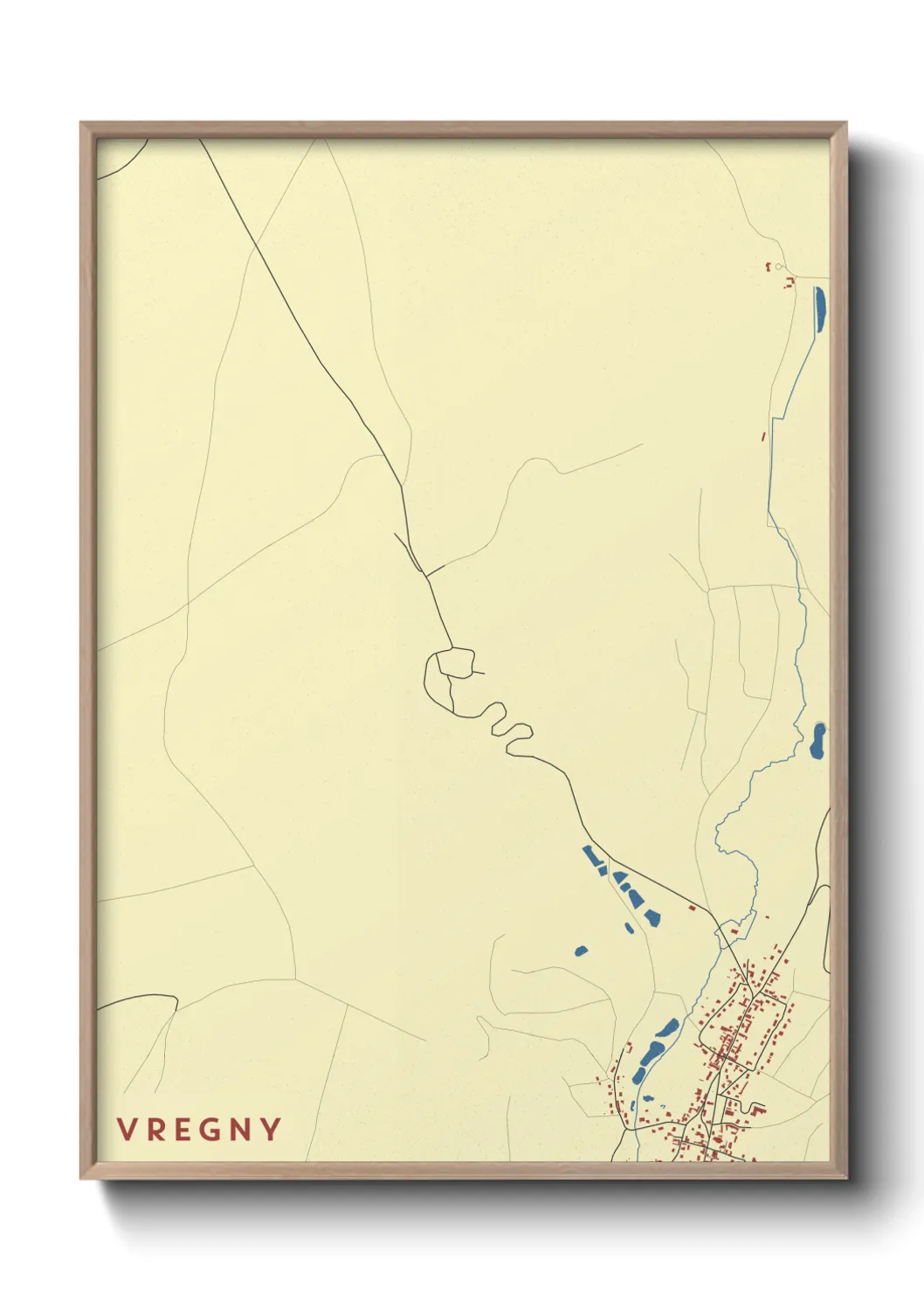 Un poster carteVregny
