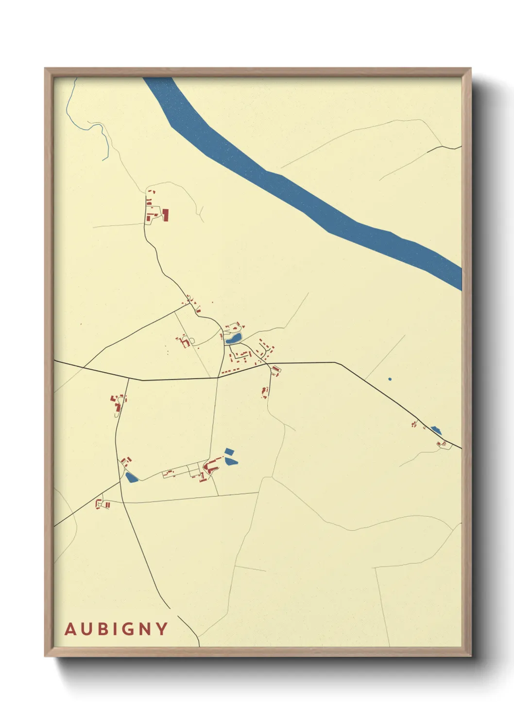 Un poster carteAubigny