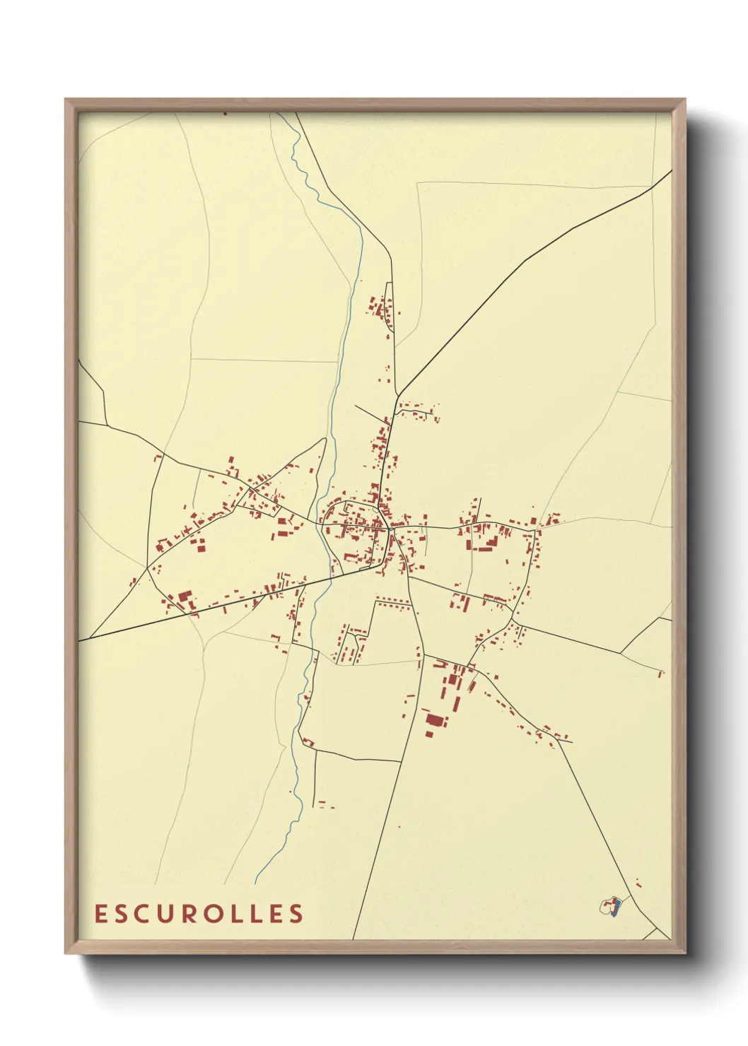 Un poster carteEscurolles