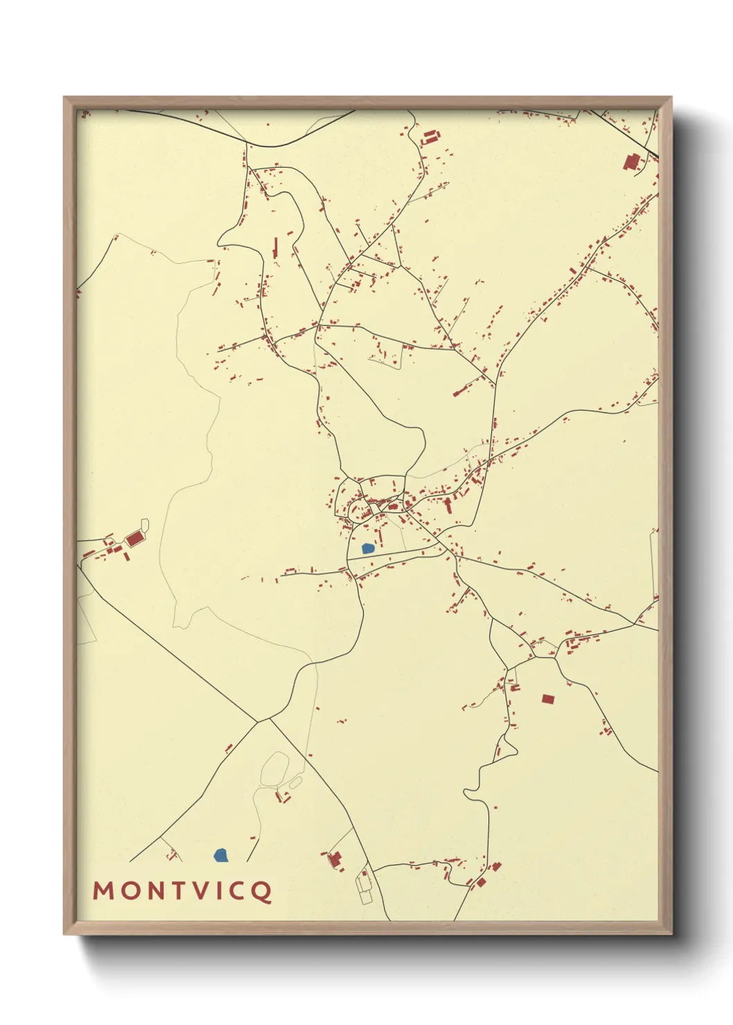 Un poster carteMontvicq