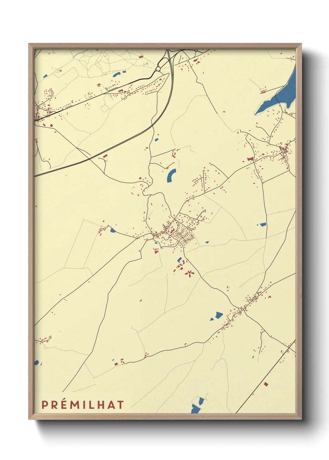 Un poster cartePrémilhat