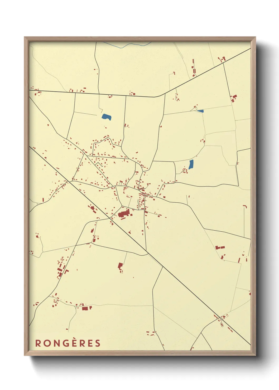Un poster carteRongères