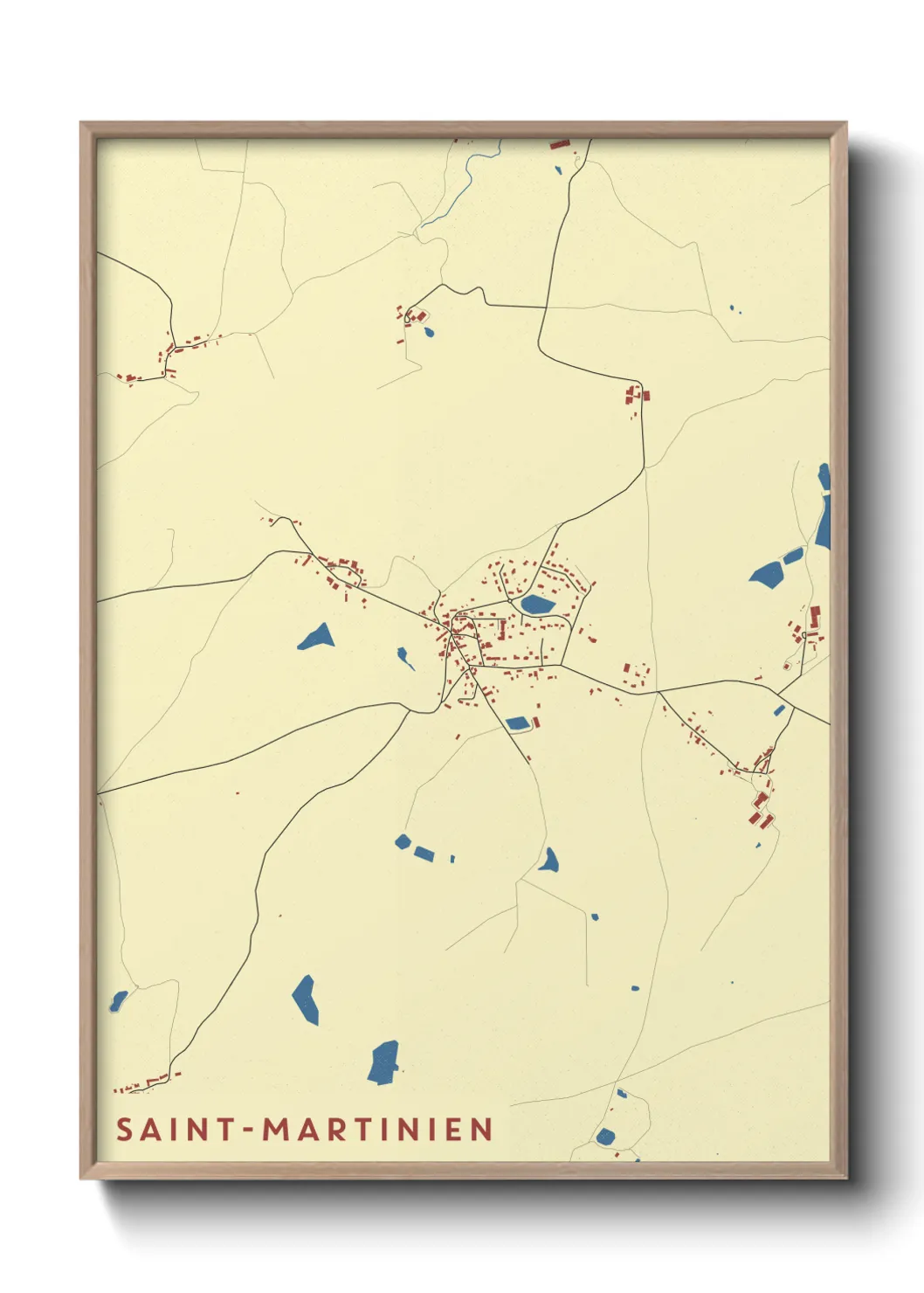 Un poster carteSaint-Martinien