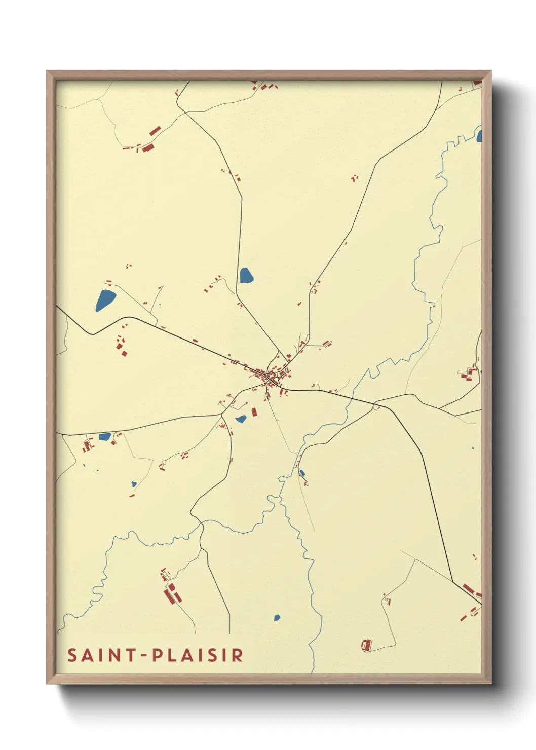 Un poster carteSaint-Plaisir