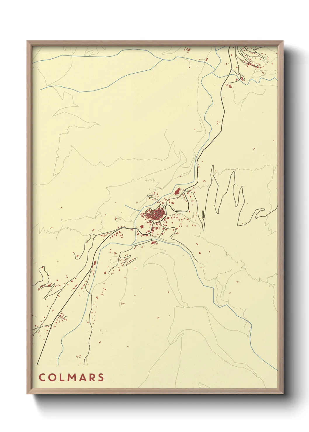 Un poster carteColmars
