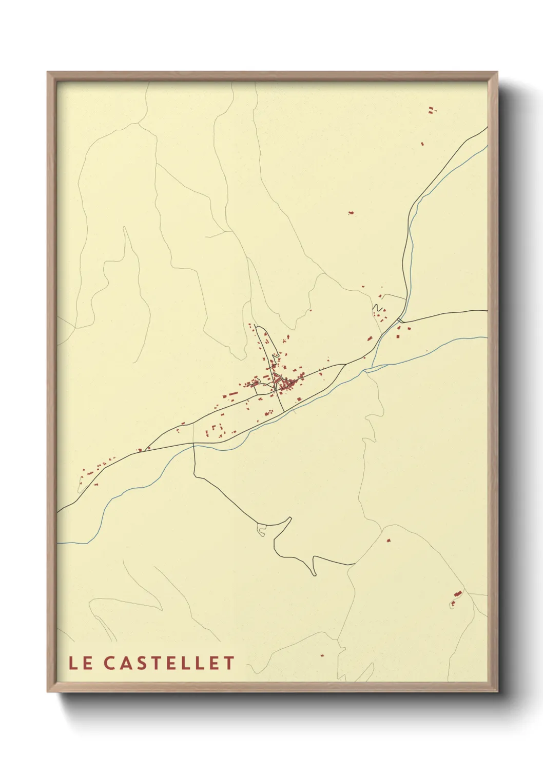 Un poster carteLe Castellet