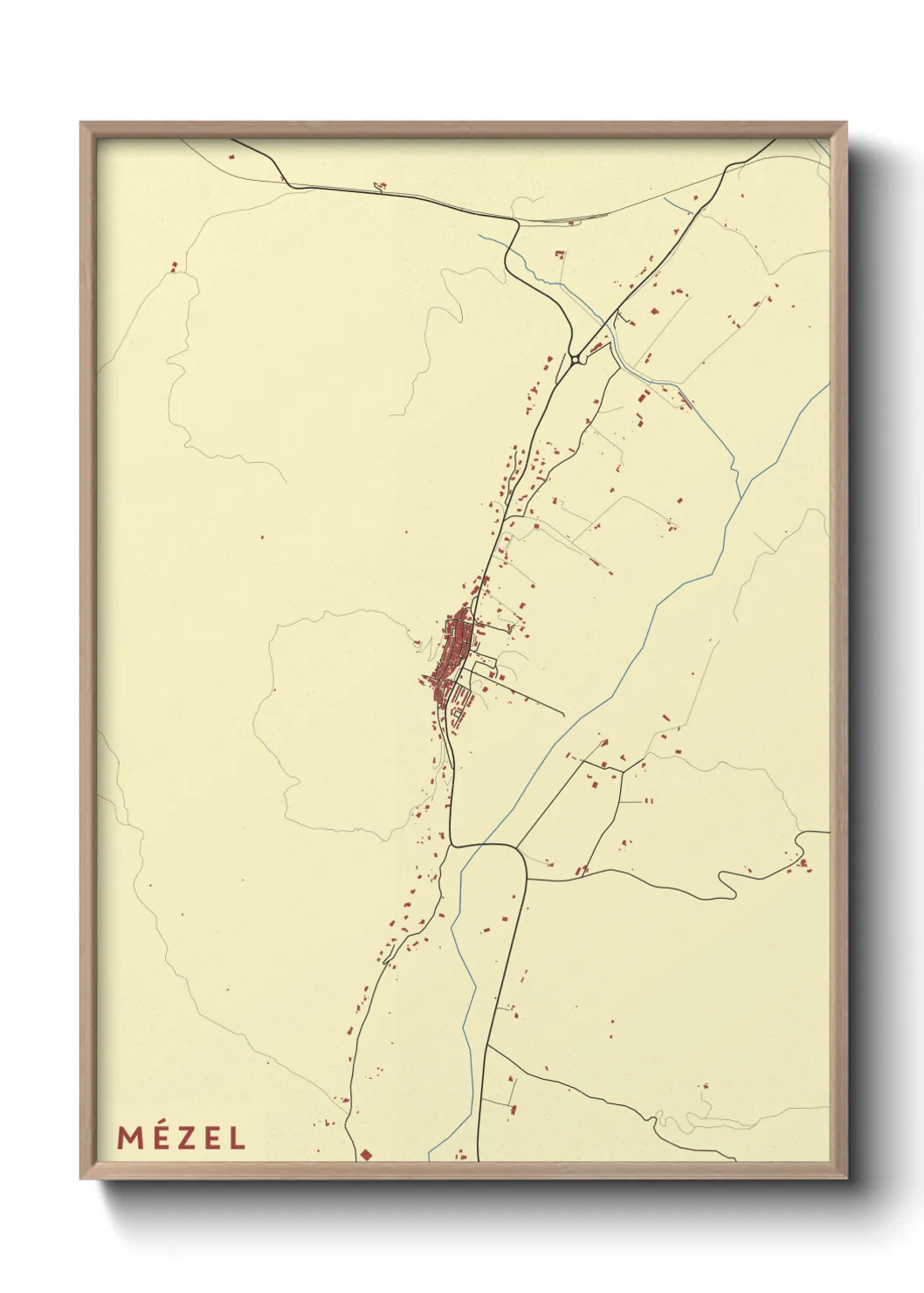 Un poster carteMézel