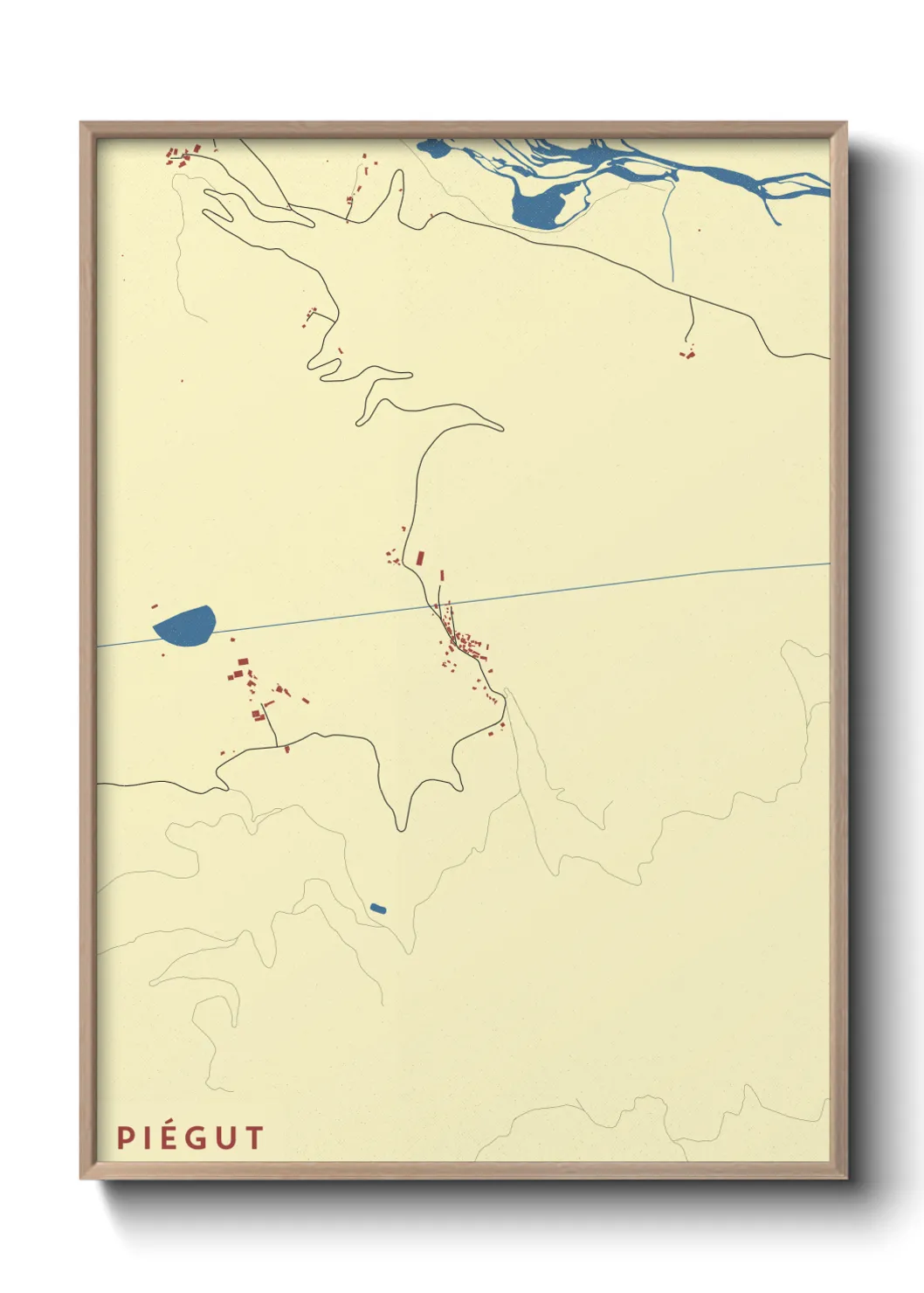 Un poster cartePiégut