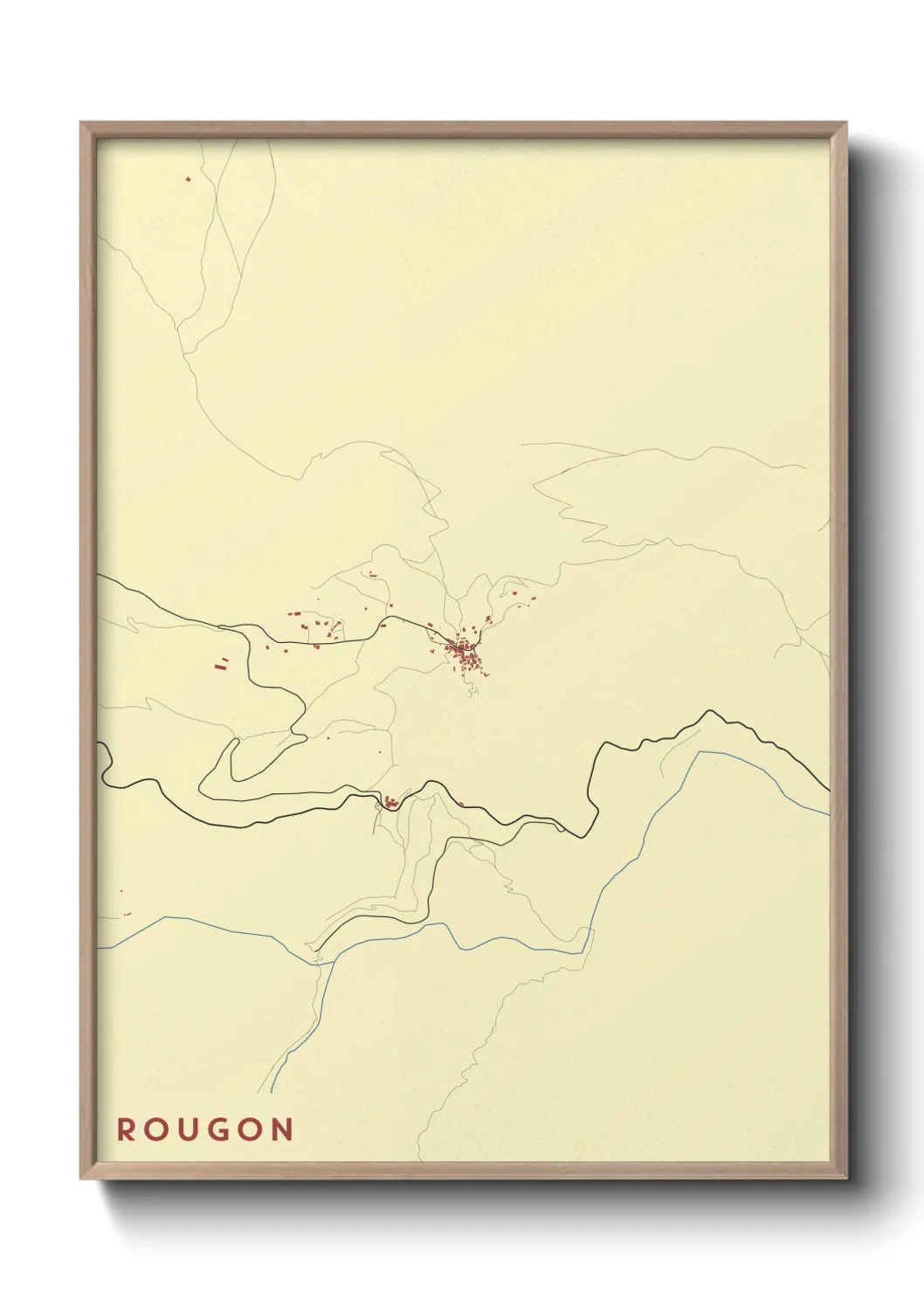 Un poster carteRougon