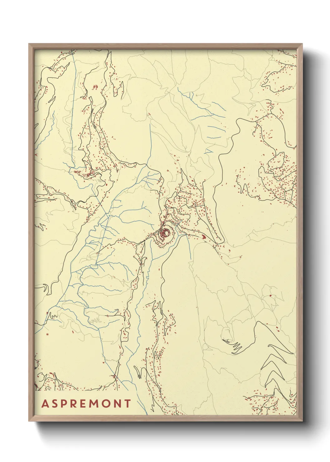 Un poster carteAspremont
